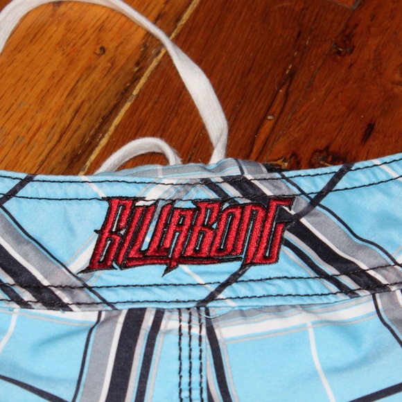Blue Water Billabong Swimming Board Shorts Sz 32 - Picture 3 of 3